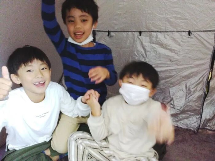 ちゃれんじくらぶ大野城教室/室内デイキャンプ