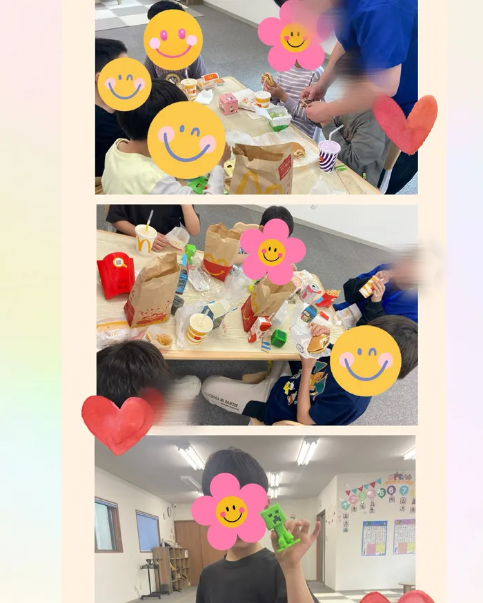 【土日祝もOK / 送迎有り / 児発・放デ】こぱんはうすさくら新潟中央教室/外食体験‼️