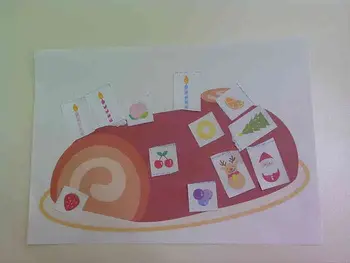 くものいえ【神奈川県指定障害児通所支援事業者】/おいしそうなクリスマスケーキ