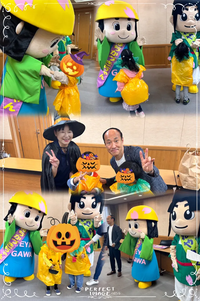 ウィングハート本町class/🎃市長訪問🎃ハッピーハロウィン👻