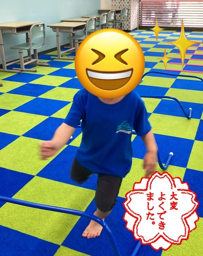 土日祝営業｜児童発達支援・放課後等デイサービス『HIYOKO SPORTS南中山教室』/7月4日のHIYOKO SPORTS南中山教室の様子