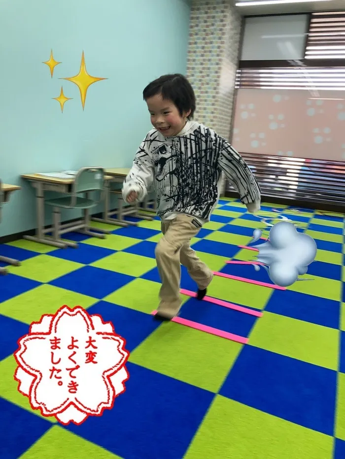 土日祝営業｜児童発達支援・放課後等デイサービス『HIYOKO SPORTS南中山教室』/4月26日のHIYOKO SPORTS南中山教室の様子