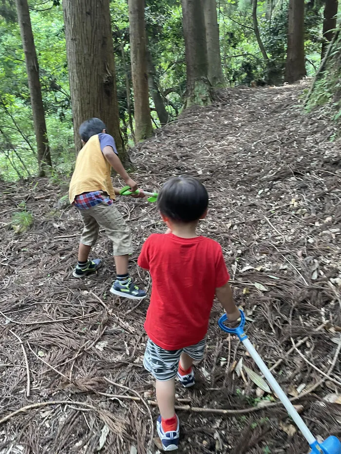 キッズ京丹後峰山教室/探検！山登り！楽しい！