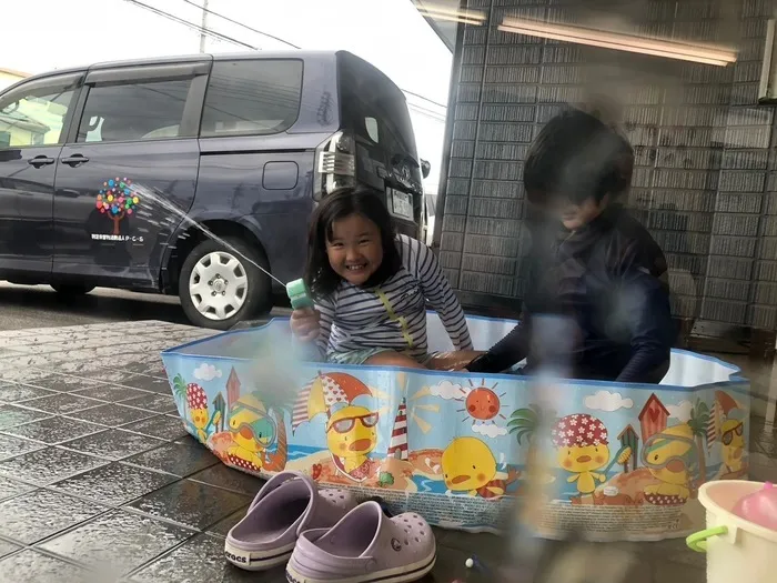 放課後等デイサービスぽかぽか吉田町/台風が来ていても🌪