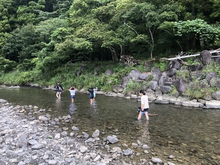 放課後等デイサービスぽかぽか吉田町/川遊び🌻