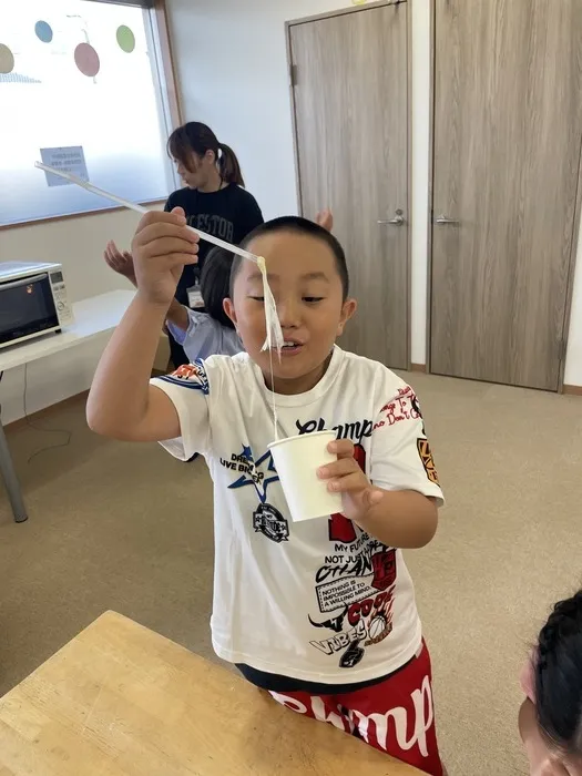 放課後等デイサービスぽかぽか吉田町/おやつ実験🧪