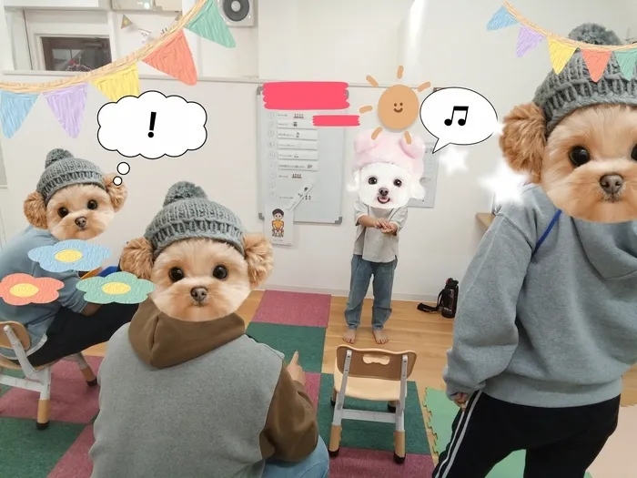 あすてっぷ八尾南/これはどのポーズかな？🥸