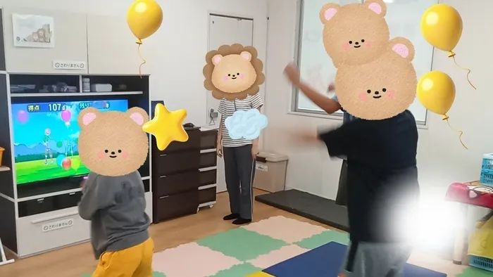 あすてっぷ八尾南/風船割り🎈