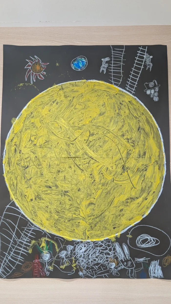 LITALICOジュニア新座教室/特別プログラム～巨大？！月づくり🌕～