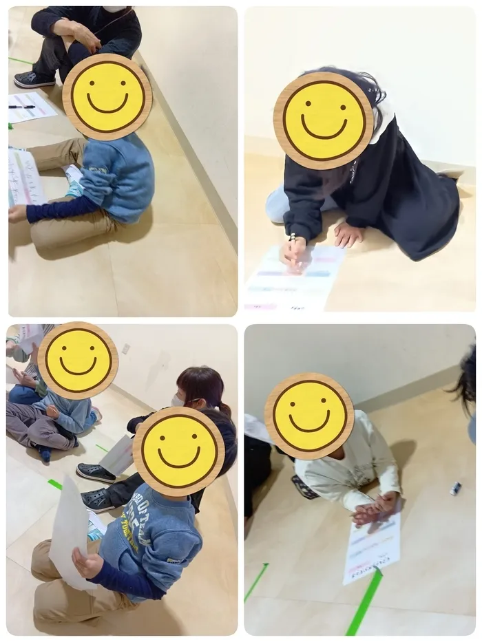 ブロッサムジュニア下永田教室（児童発達支援★放課後等デイサービス）/SST【自己紹介ビンゴ】をしたよ✨