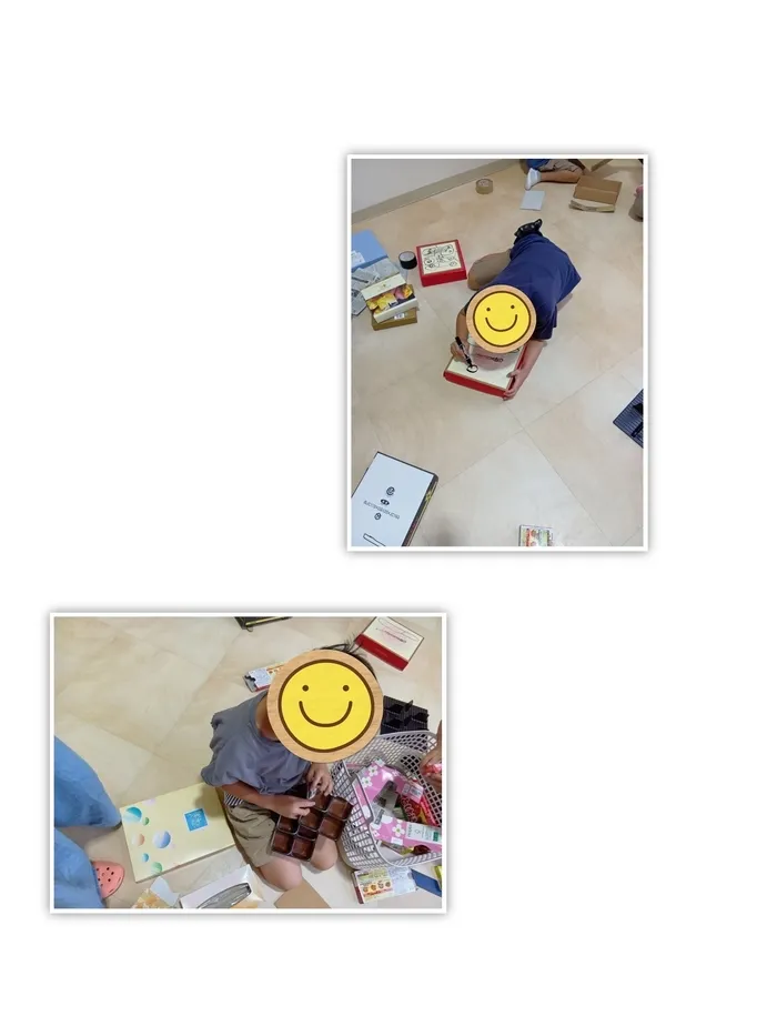 ブロッサムジュニア下永田教室（児童発達支援★放課後等デイサービス）/廃材工作したよ✨