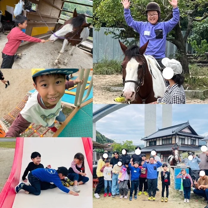 放課後等デイサービス　ビジョンプラスリバティ/乗馬体験🐎