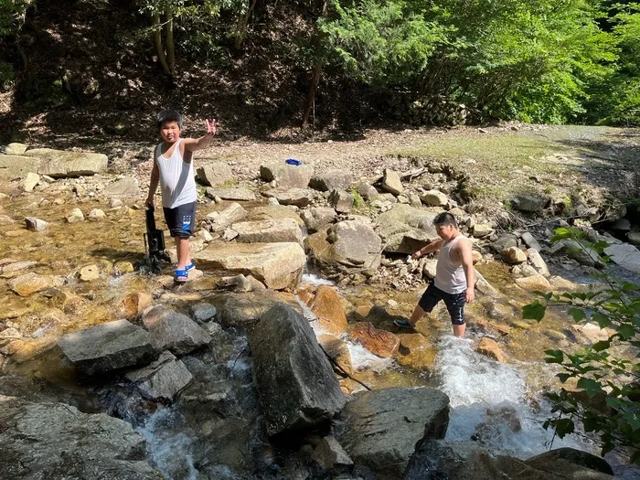 放課後等デイサービス　ビジョンプラスリバティ/川遊び🏞️