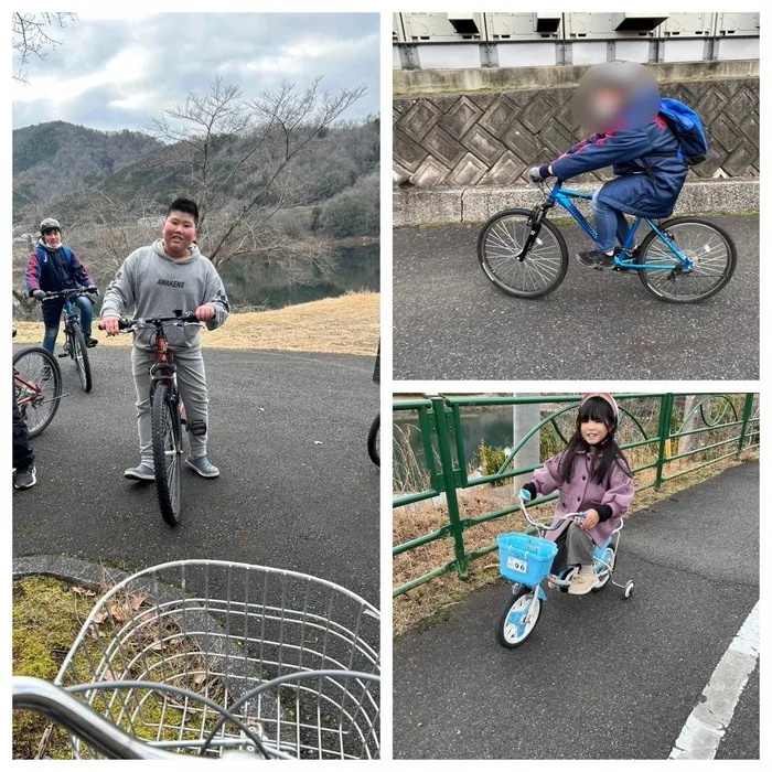 放課後等デイサービス　ビジョンプラスリバティ/土師ダム　サイクリング🚲