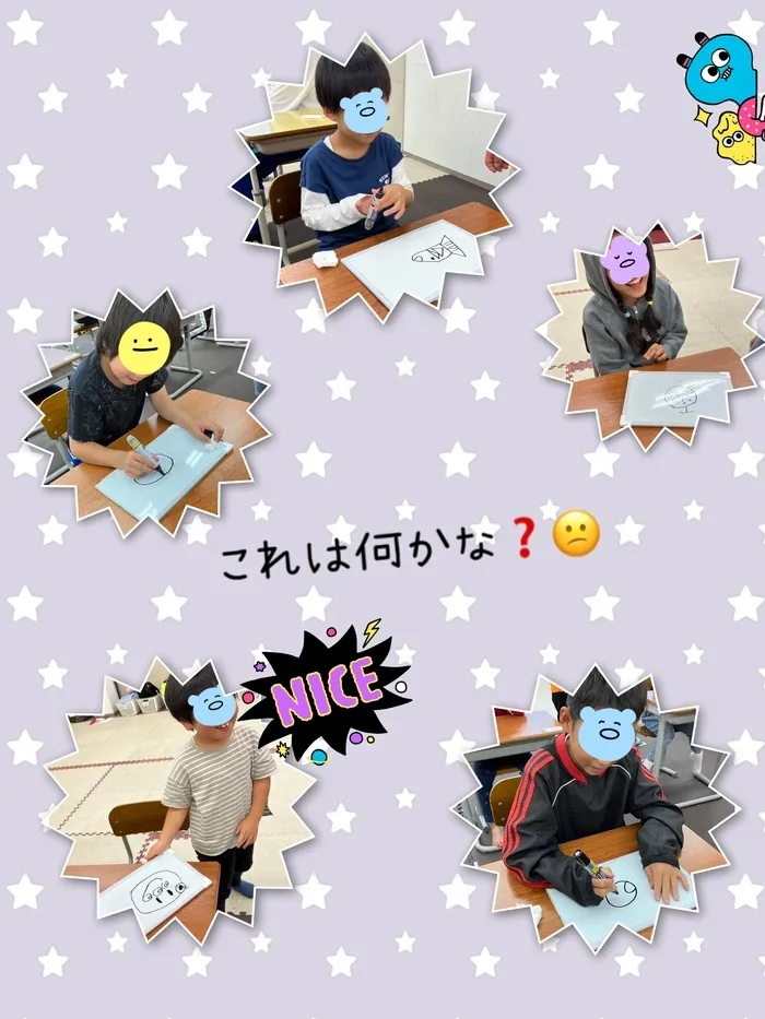 【古河市の運動療育・学習支援/送迎あり】ねくすとすてっぷonanuma/絵を見て伝えよう👀✨