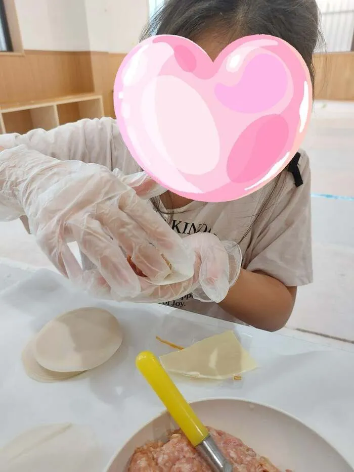放課後デイサービスtoiro鴨居/♪ 餃子パーティー ♪