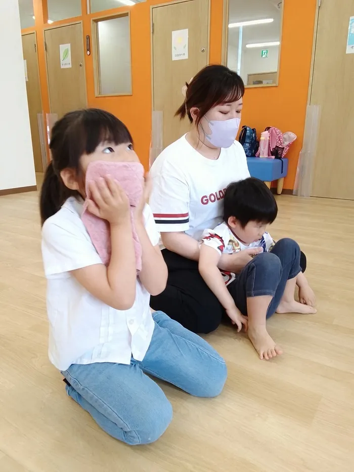 てらぴぁぽけっと平野教室/防災訓練実施と豆知識💡