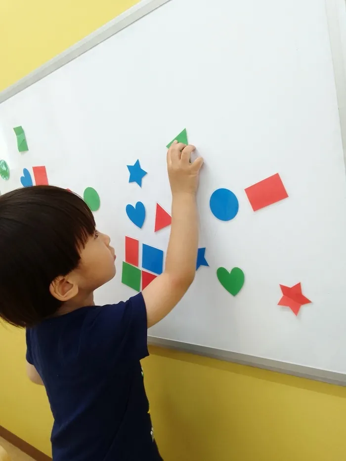 てらぴぁぽけっと平野教室/形のお勉強🔴🔷