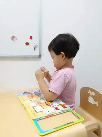 てらぴぁぽけっと平野教室/アンパンマンの磁石🎵