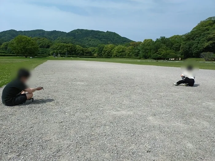 【博多区・志免町・須恵町・宇美町　利用者募集中！】 TetoTe/とても広い大宰府政庁跡で鬼ごっこをしました！