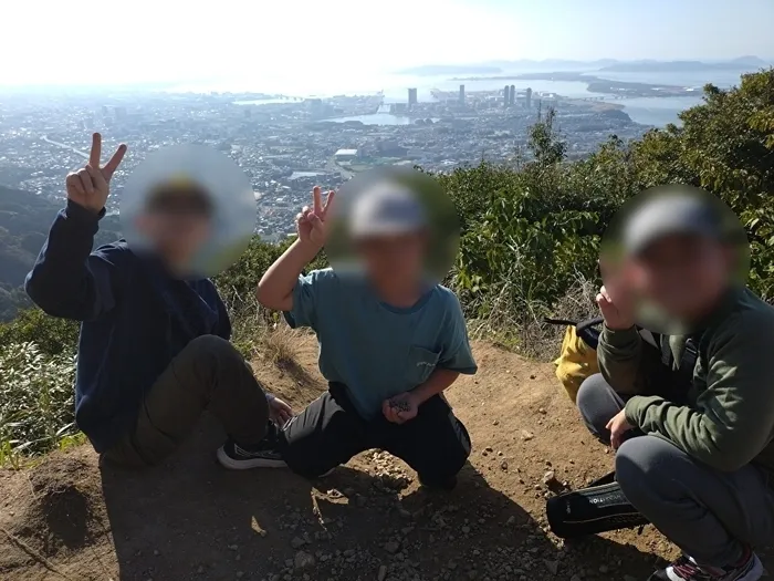 【博多区・志免町・須恵町・宇美町　利用者募集中！】 TetoTe/立花山に登りました！ 頂上からの景色は格別でした！