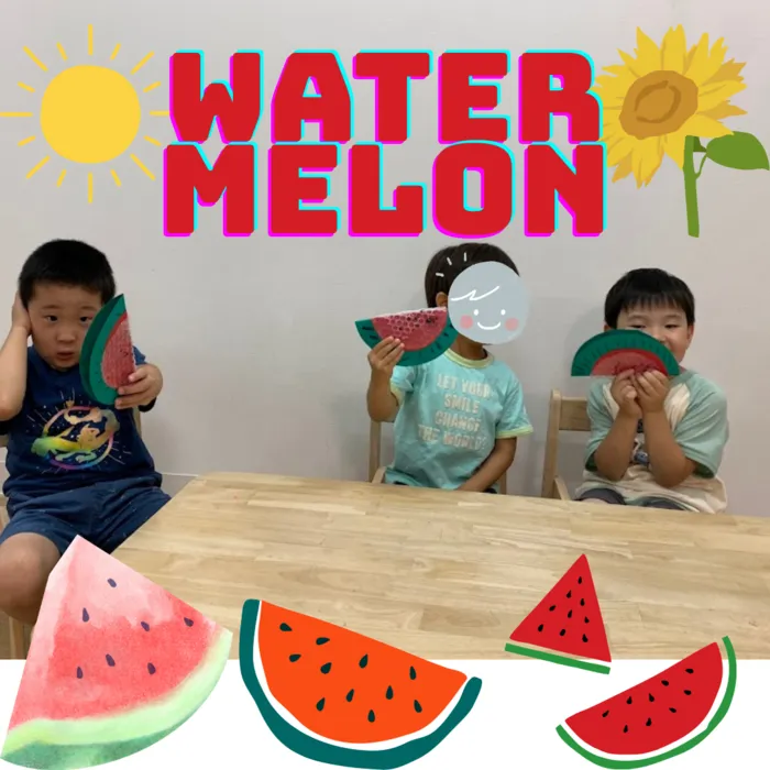  ≪空きあり≫ りんく 第2教室/スイカを作ったよ🍉🎆
