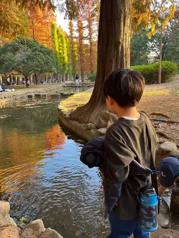 ブロッサムジュニア　武蔵浦和教室/秋の公園⛲️