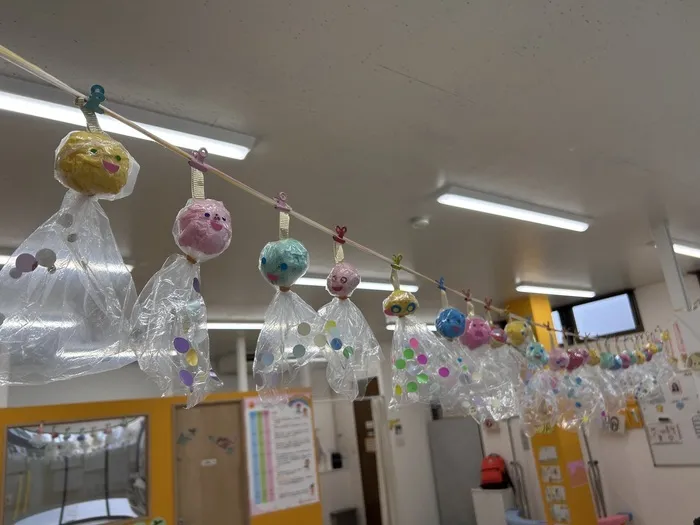 てらぴぁぽけっと鳩ヶ谷教室/てるてる坊主～♪