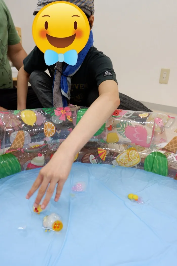 【重心】児童発達支援・放課後等デイサービス 八尾キッズ【送迎サービス完備(車いすやバギーのままご乗車可能)】/水遊び🌞💧✨