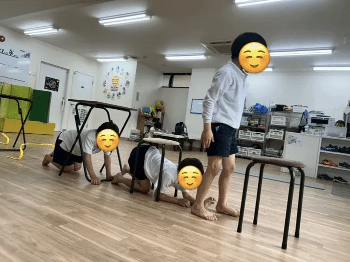きりんのあくびkids さんのせ/サーキット🏋️