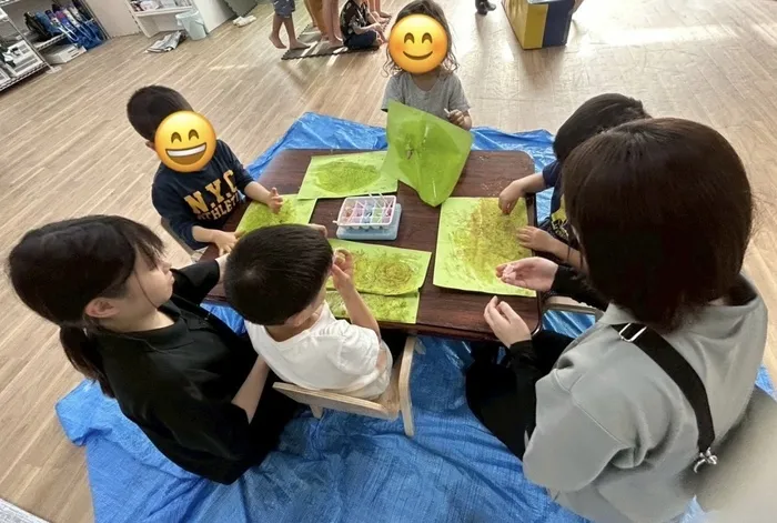きりんのあくびkids さんのせ/感触あそび🧊