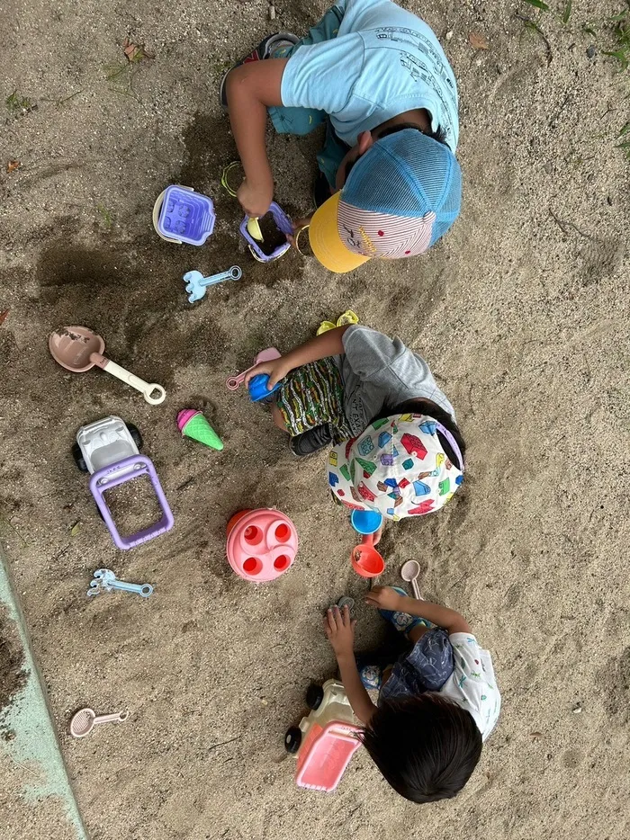 きりんのあくびkids さんのせ/公園のお砂場⛰️