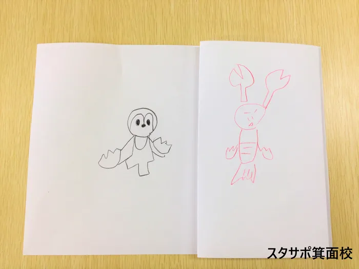 スタサポ箕面校/【ミッションプログラム】対人的知能『一緒におえかき』✏💡