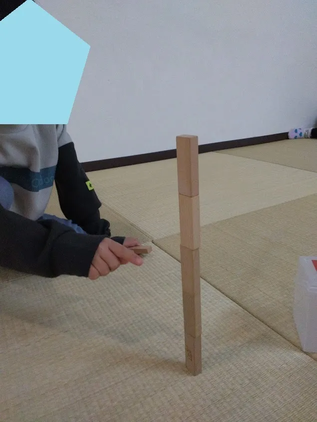 イーライフジュニア・トライ/自由遊び「タワー」