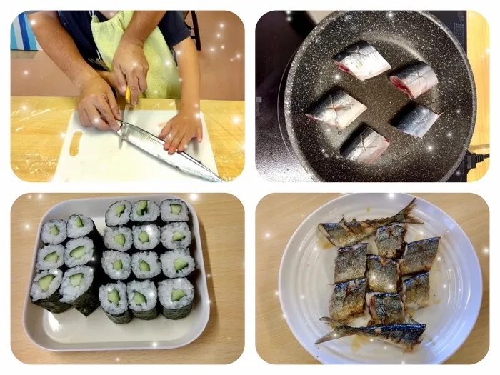 らもーれこども教室　元八事/さんま定食を作ろう🐟