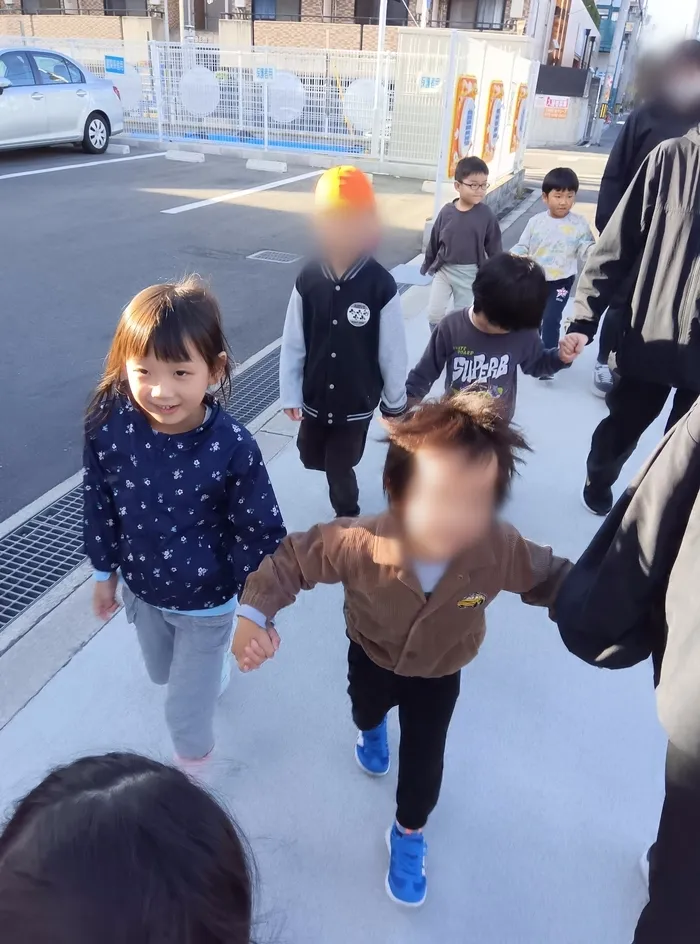 児童発達支援事業所　いきるちから4/おさんぽ👧🏻🧒🏻