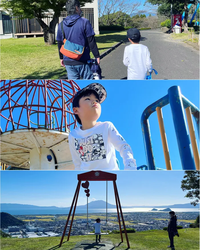 ブロッサムジュニア姶良教室/城山公園へ⛲️