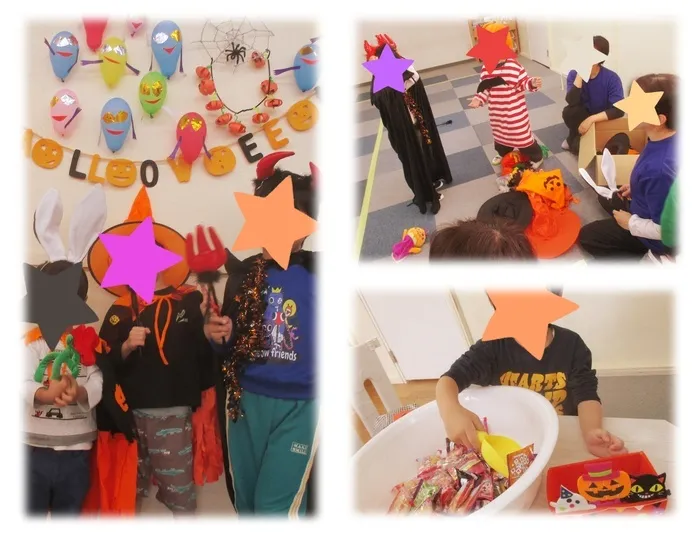 あそび王国　野田本部事業所	/お楽しみのハロウィンパーティー🎃
