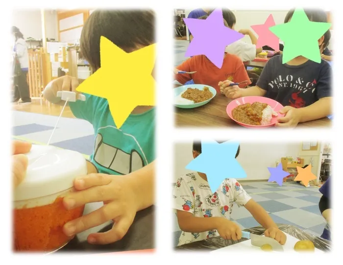 あそび王国　野田本部事業所	/手作りカレー　いただきます🍛