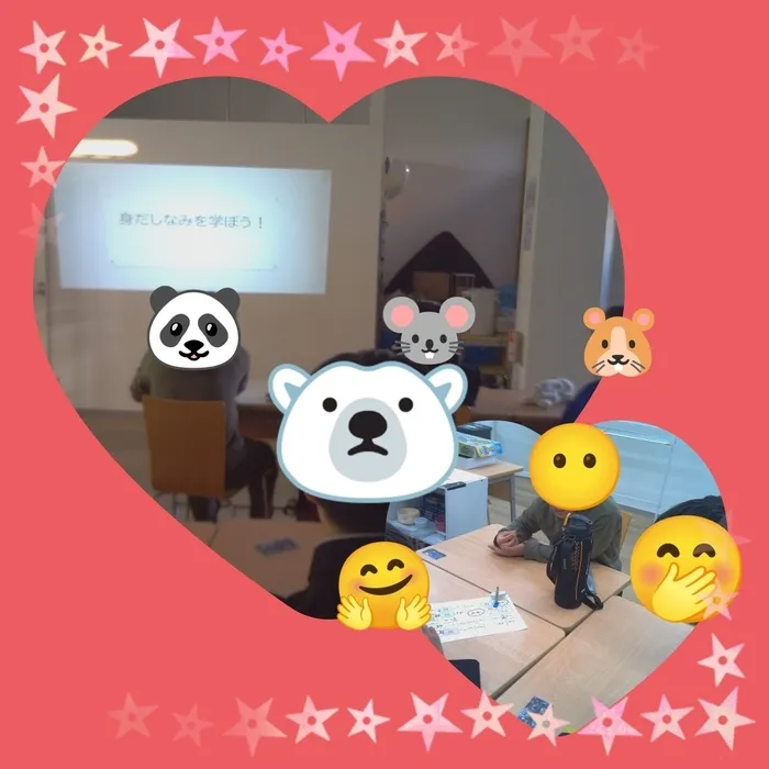 就労準備型放課後等デイサービスこすもすカレッジ豊四季教室/「身だしなみを学ぼう！」＆「挨拶マスターへの道！」