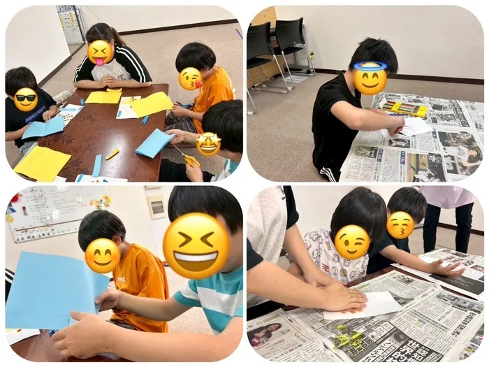 放課後等デイサービス　キラキラ萩野町				/父の日制作！👔