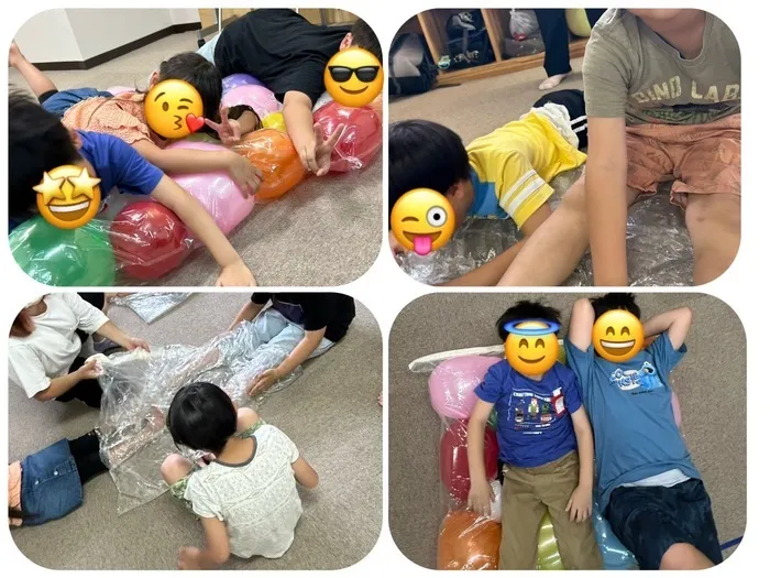 放課後等デイサービス　キラキラ萩野町				/みんなで感覚遊び！！🙌︎💕︎︎