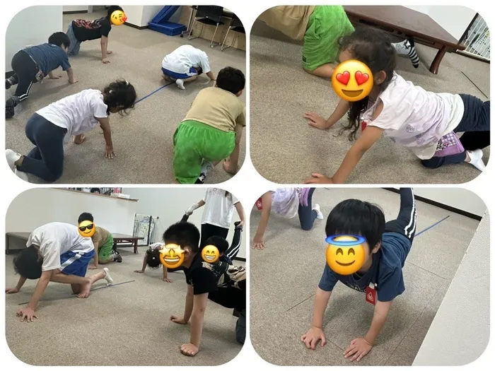 放課後等デイサービス　キラキラ萩野町				/みんなでポケモンヨガ🧘🏻‍♀️⚡️