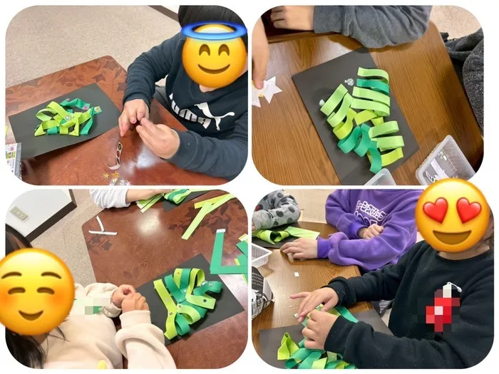 放課後等デイサービス　キラキラ萩野町				/クリスマスツリーを作ろう！🎄