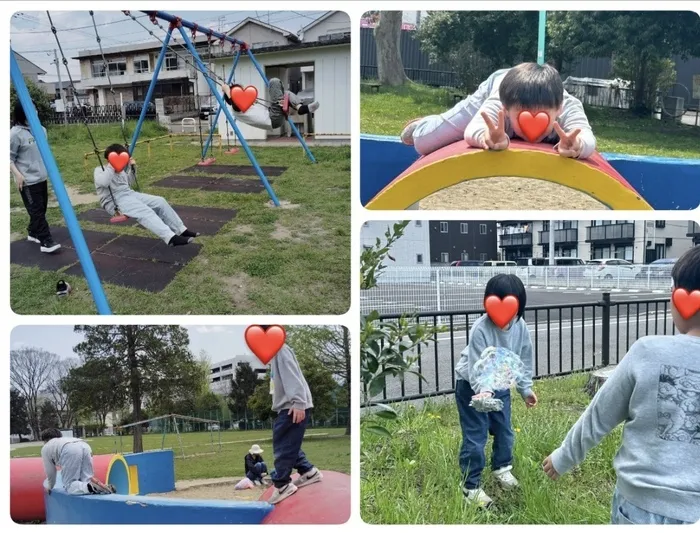 放課後等デイサービス　キラキラ萩野町				/おでかけ🫧谷地館公園