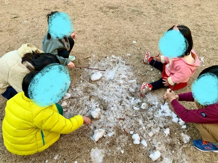 ジョイーレ千葉大前/本日のジョイーレ「公園で雪遊び！」