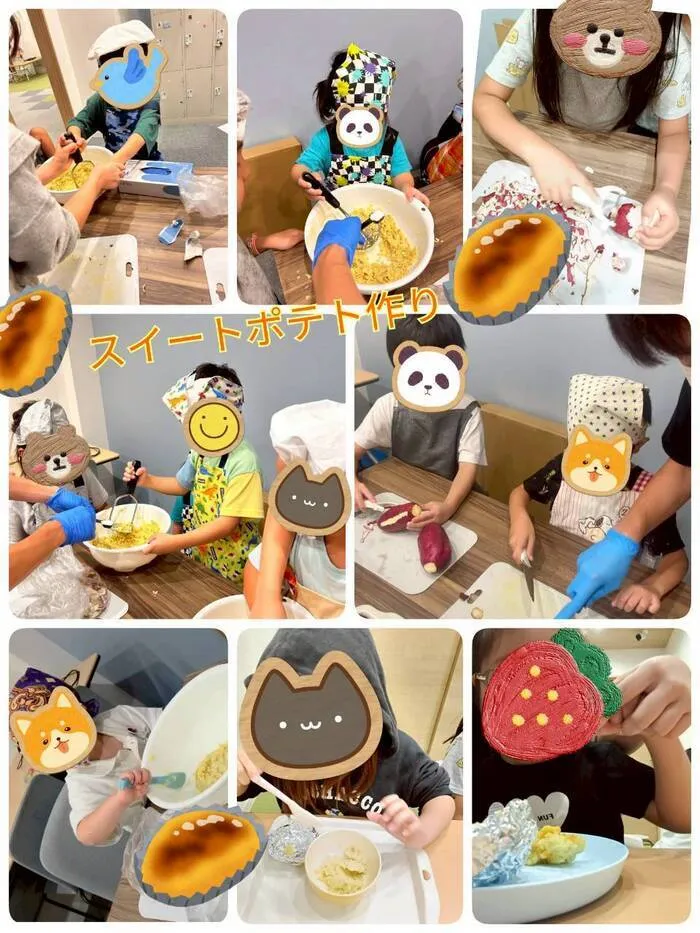 ミライト/スイートポテト🍠作り