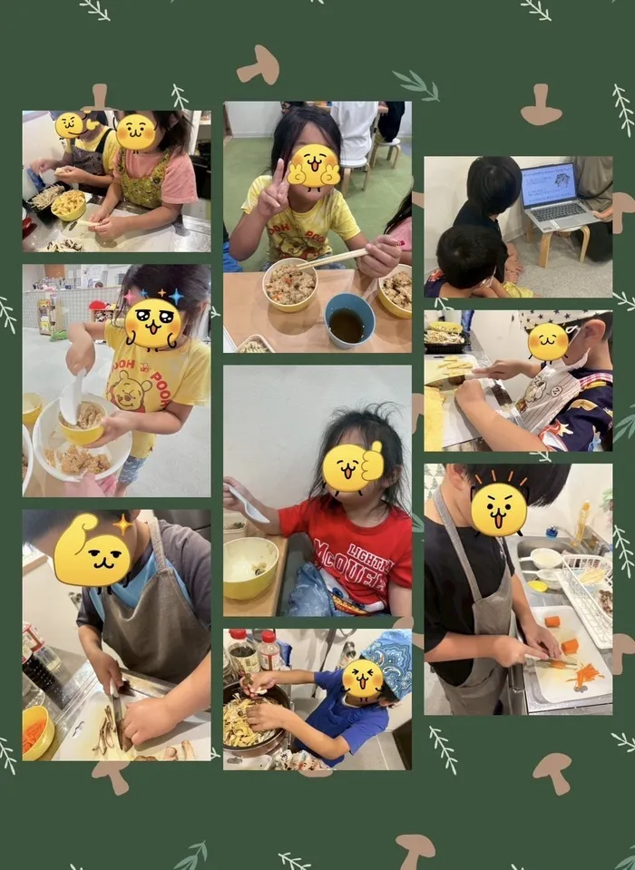 ミライト/みらいと🌳炊き込みご飯作り