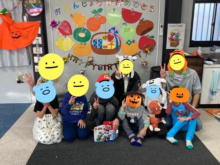 放課後等デイサービス　らいむ/ハロウィンパーティー＆お誕生日会