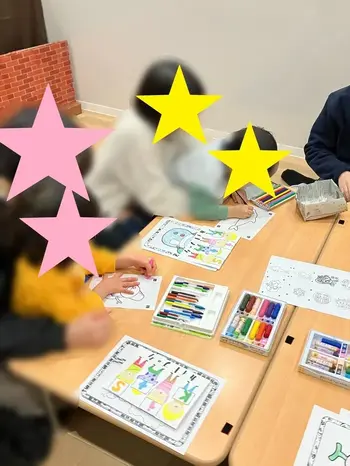  Pastel Color Palette　新松崎教室/親子で遊ぼう会を行いました！